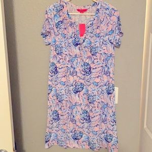 NWT Lilly Pulitzer short sleeve essie dress
